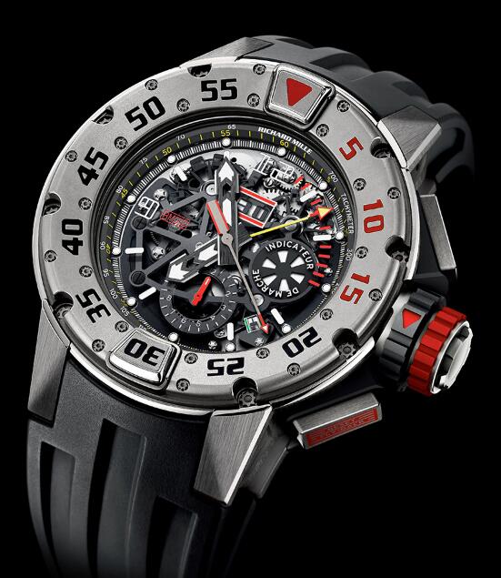 Cheapest RICHARD MILLE Replica Watch RM 032 Chronograph Diver's RM 032 Price